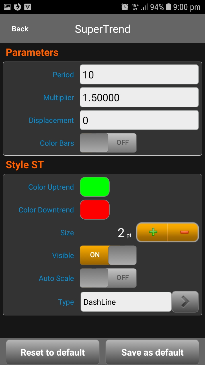 Configs on Trade Interceptor